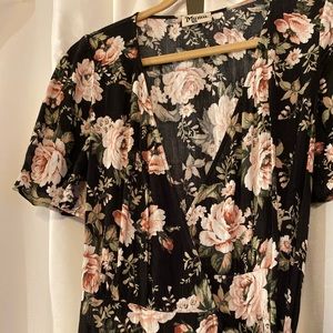 SMYM floral maxi dress